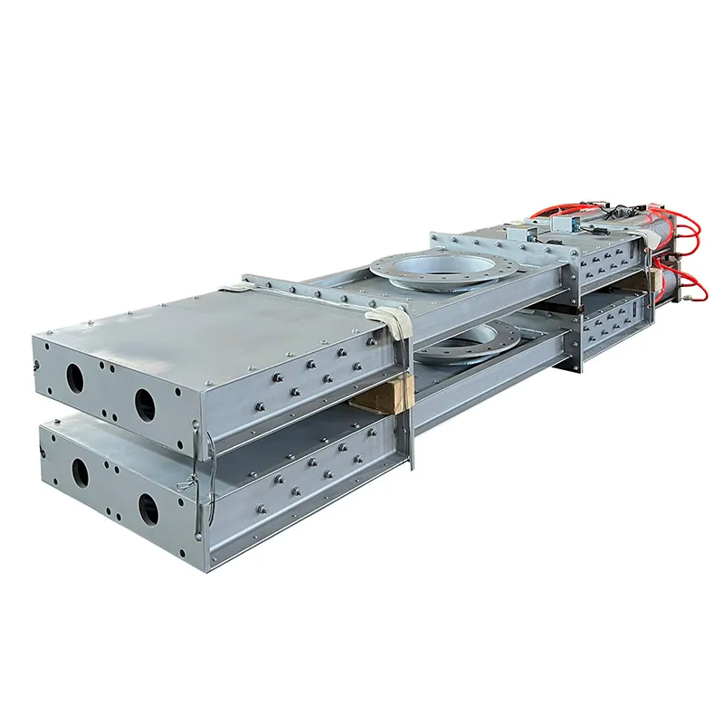 Взрывозащищенная пневматическая задвижка специально для угольных бункеров (1)