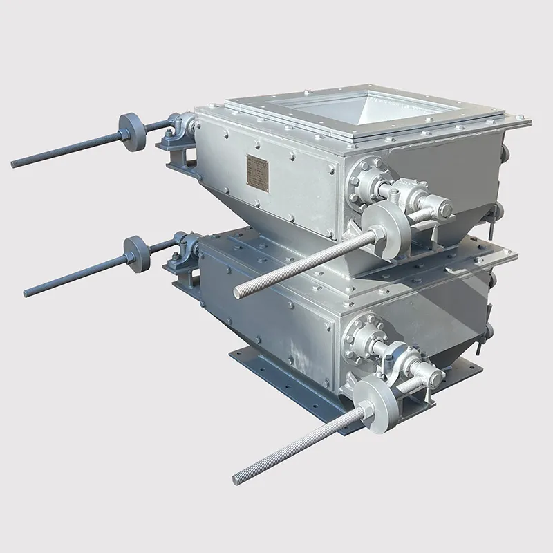 Двухслойная однодверная поворотная заслонка с мягким уплотнением и противовесом (2)