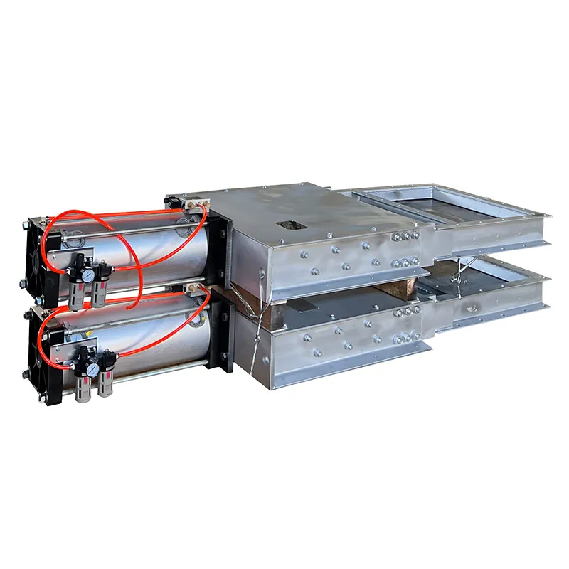 Пневматическая задвижка для кускового материала (1)