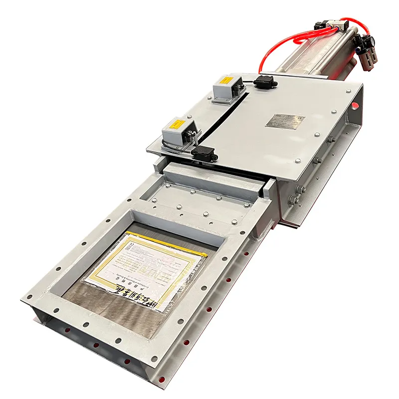 Пневматическая задвижка для пылевидных материалов (1)