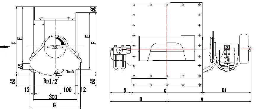 Пневматический отсечной клапан111111