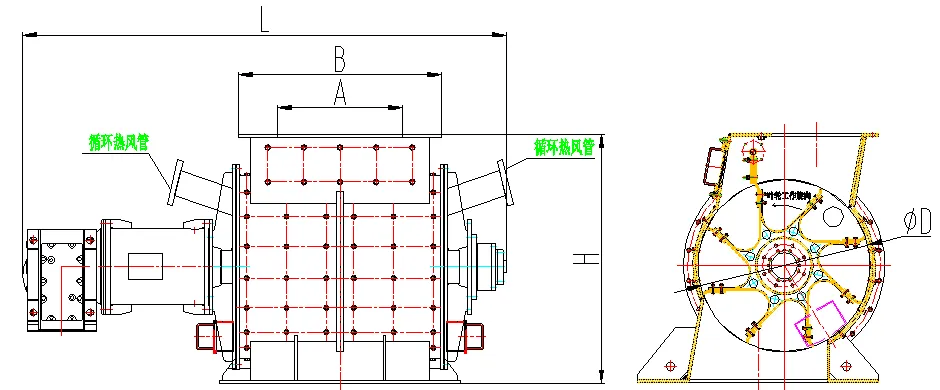 Роторный питатель с защитой от просачивания газа для кускового материала (1)1111