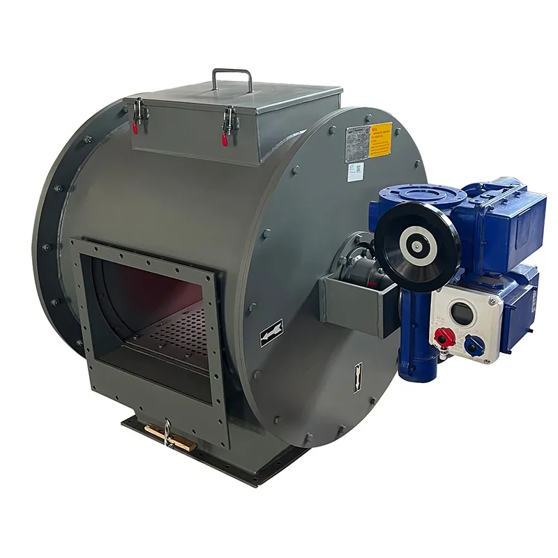 Трехходовой, четырехходовой распределительный клапан для пылевидных материалов (6)